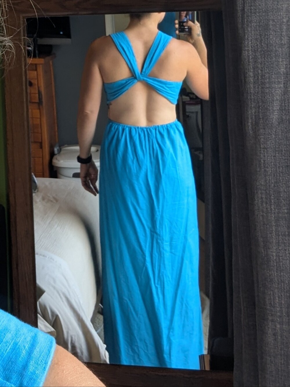 Murila Maxi Dress - Blue